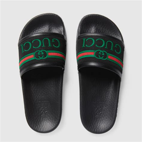 baby boy gucci slides|kids Gucci slides size 6.